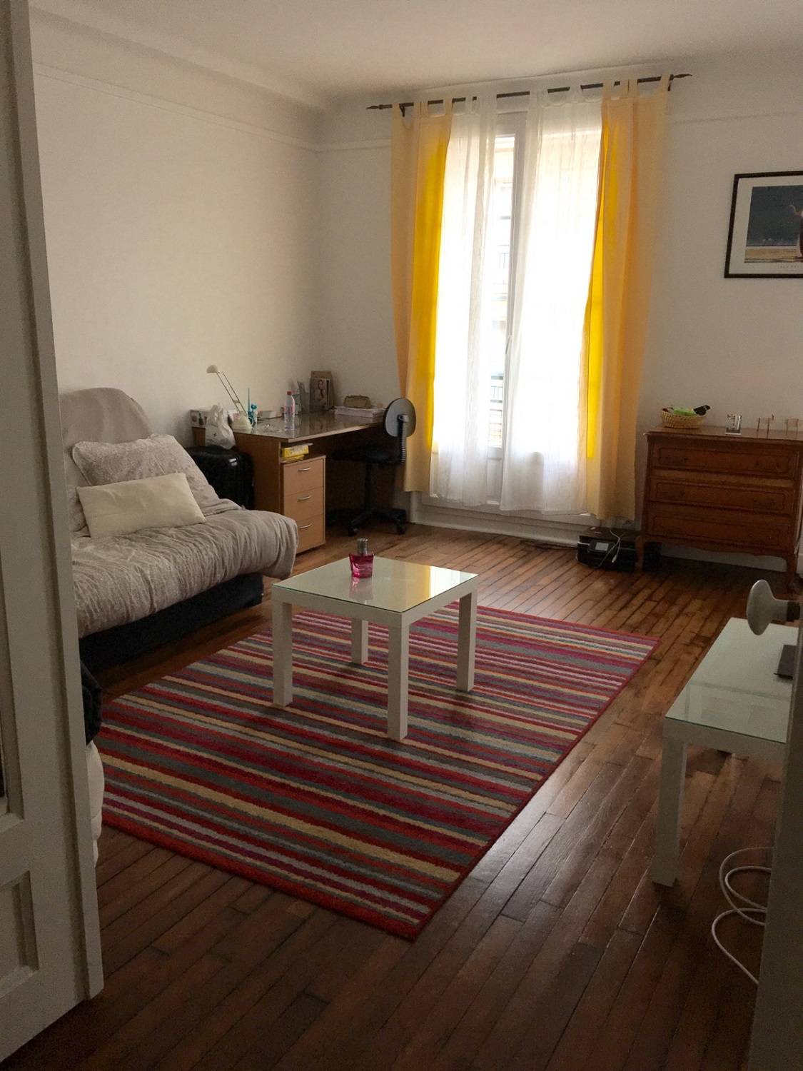 Location d'appartement F1 meublé avec balcon Saint-Romain-de-Colbosc