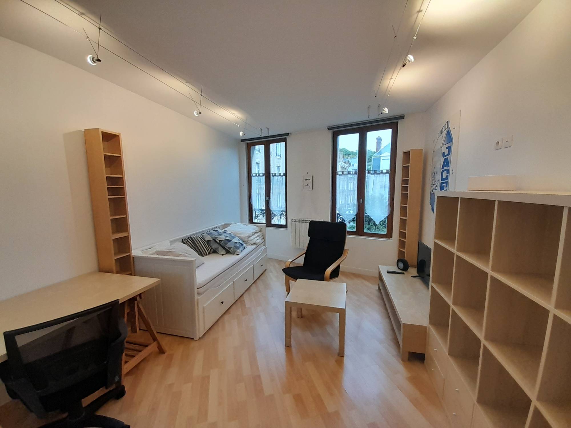 a louer meublé F1 Le Havre