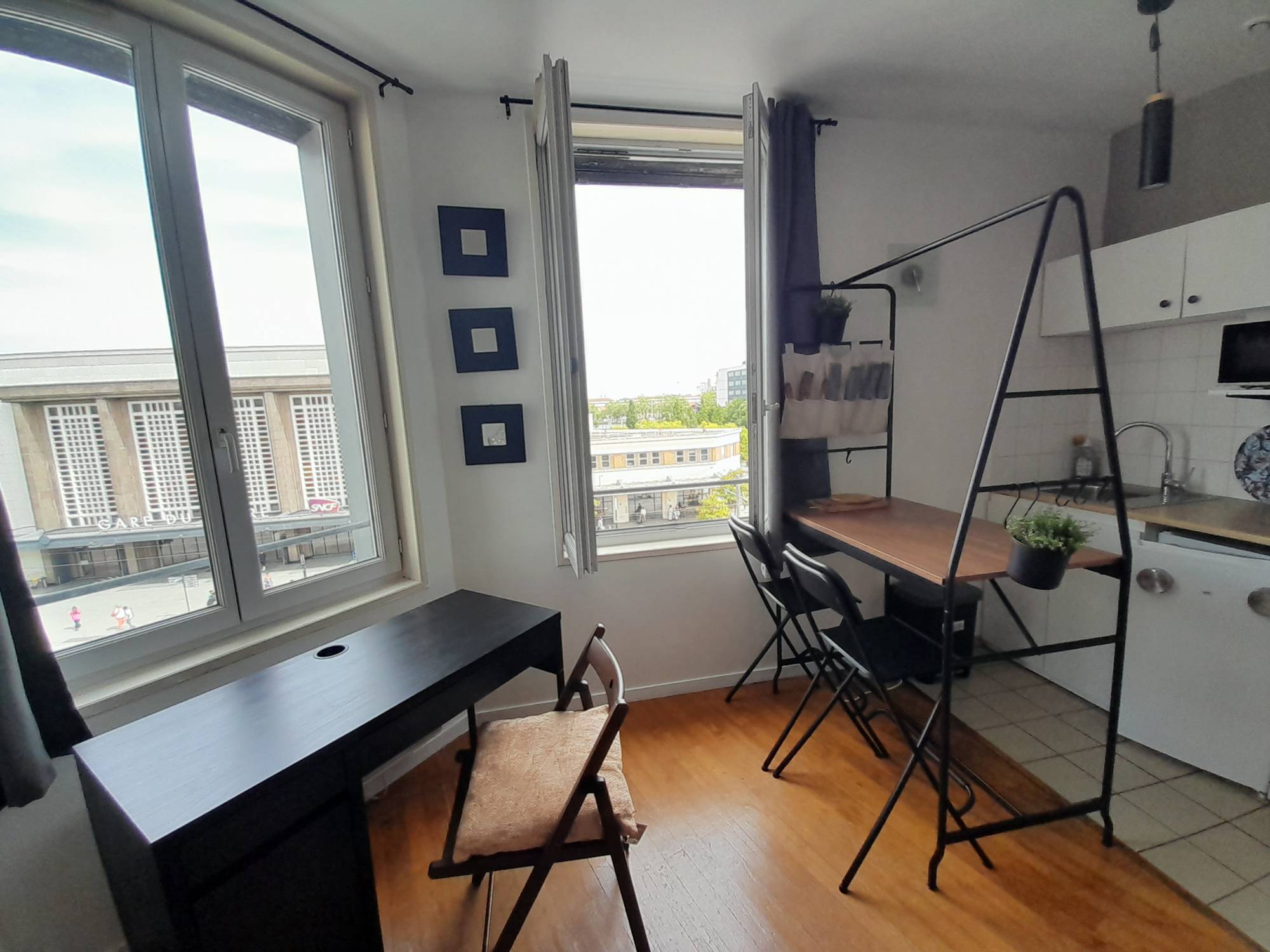 Appartement F1 meublé à louer en centre ville du HAVRE 76