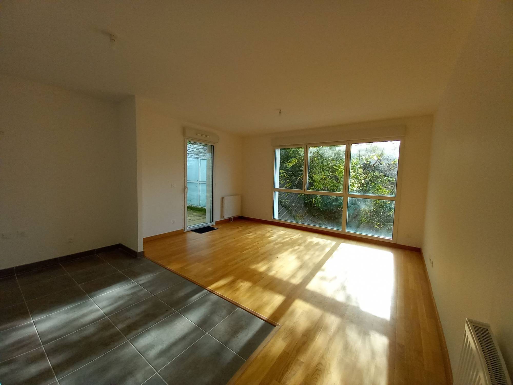A vendre appartement F3 avec jardin et garage