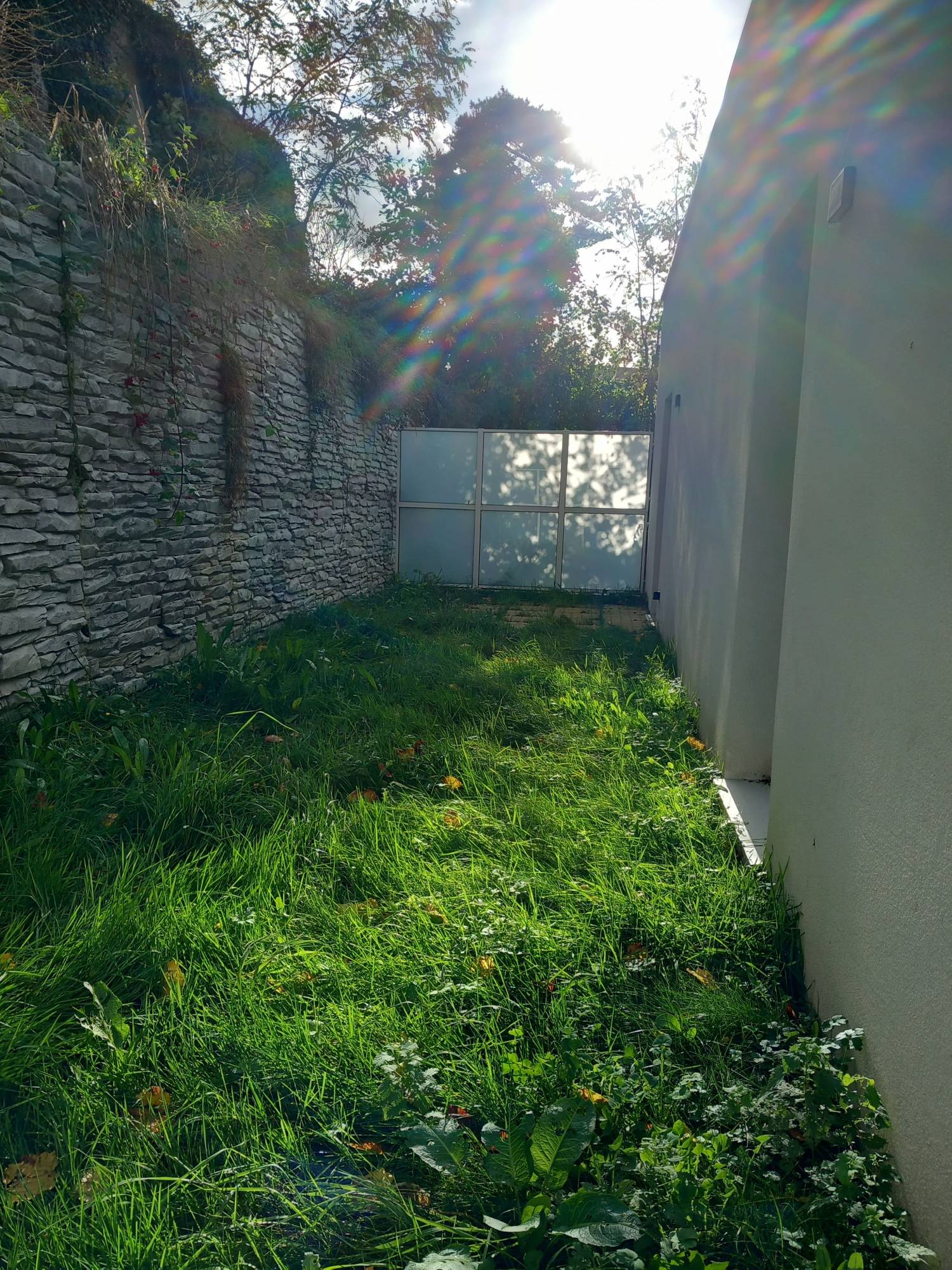 A vendre appartement avec garage et jardin sans viv à vis