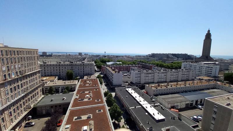 vendre appartement 4 pièces le havre centre vue mer