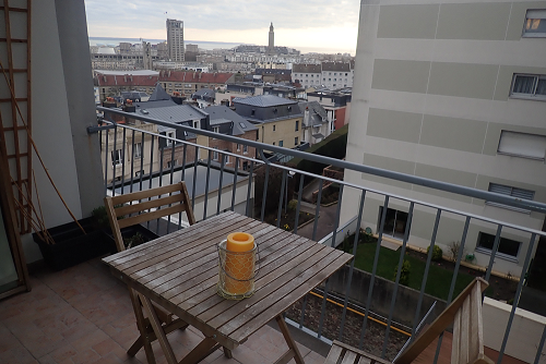 Appartement vue mer et ville