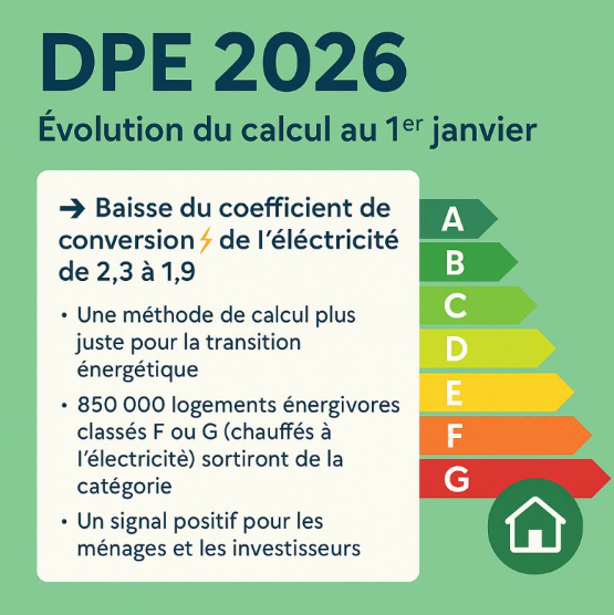Evolution DPE 2026