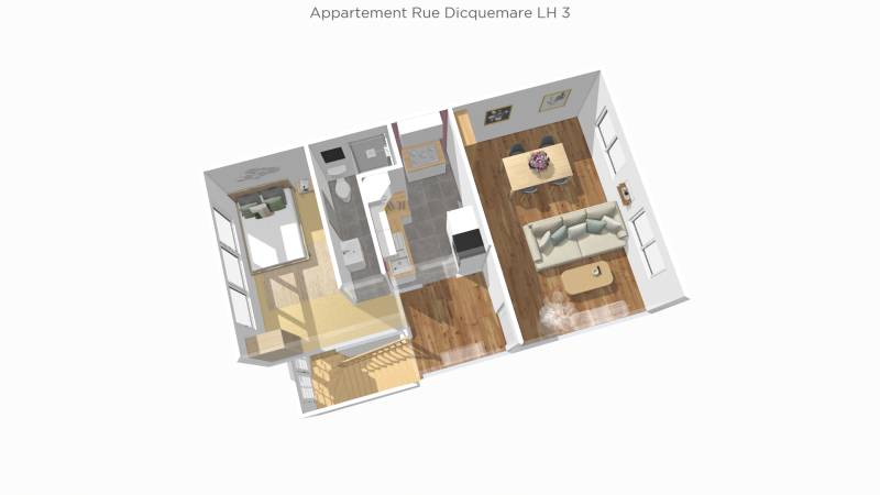 appartement à vendre le havre centre ville au calme avec tramway