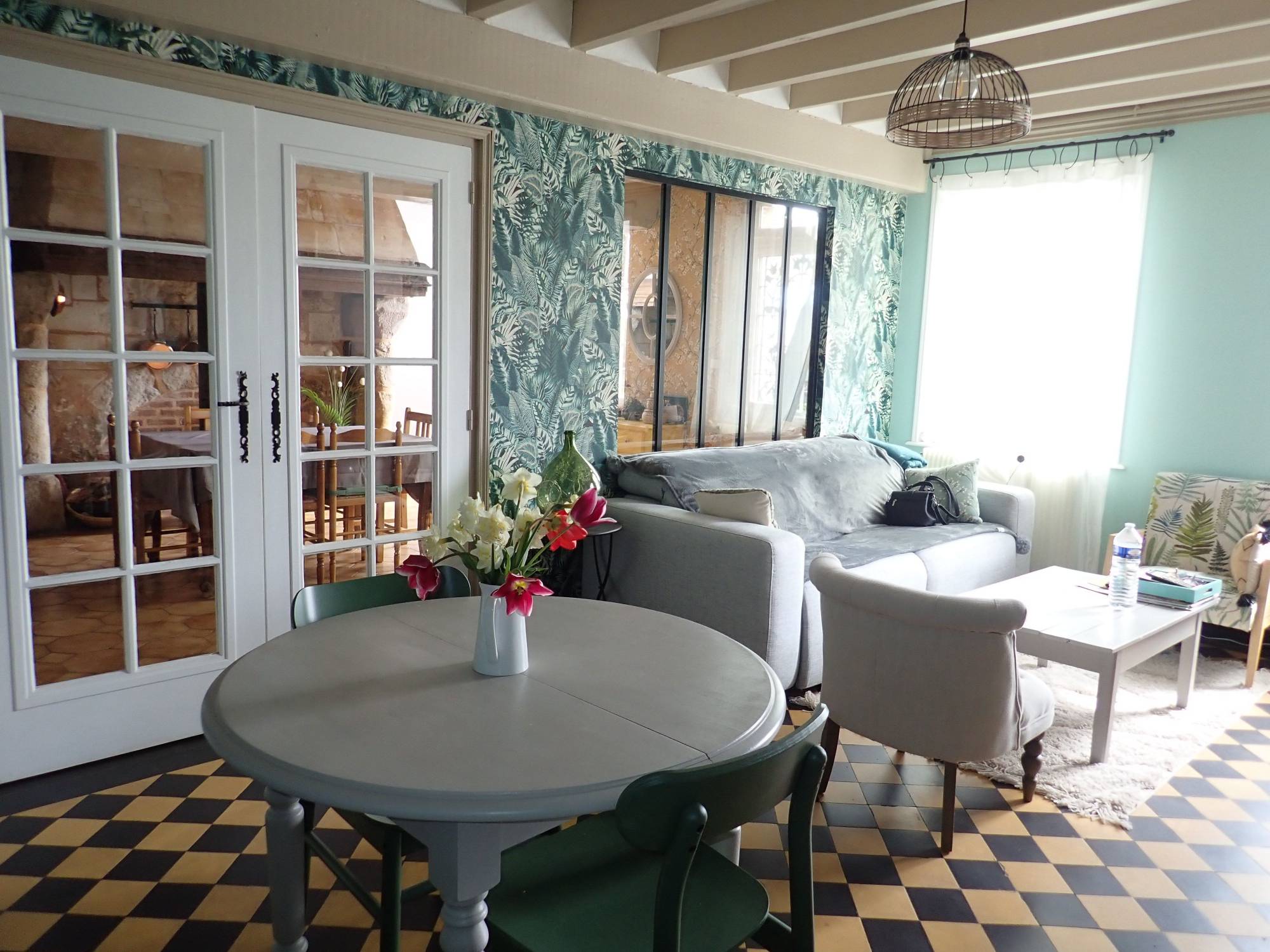 a vendre maison normande grands volumes