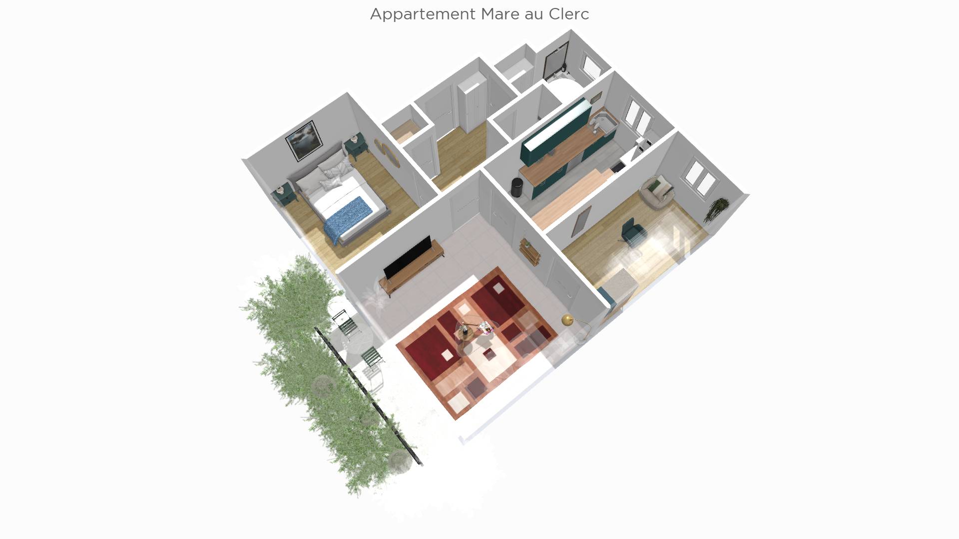 LE HAVRE appartement balcon bon état F3