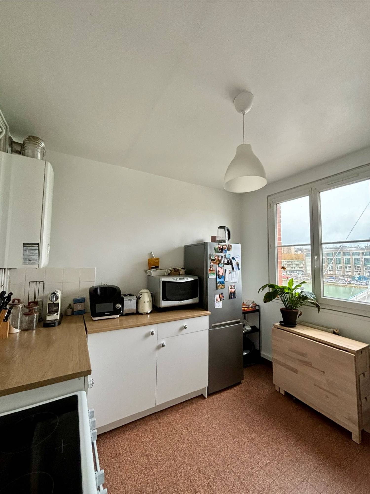 appartement F2 avec balcon à louer quartier Saint François au Havre 76