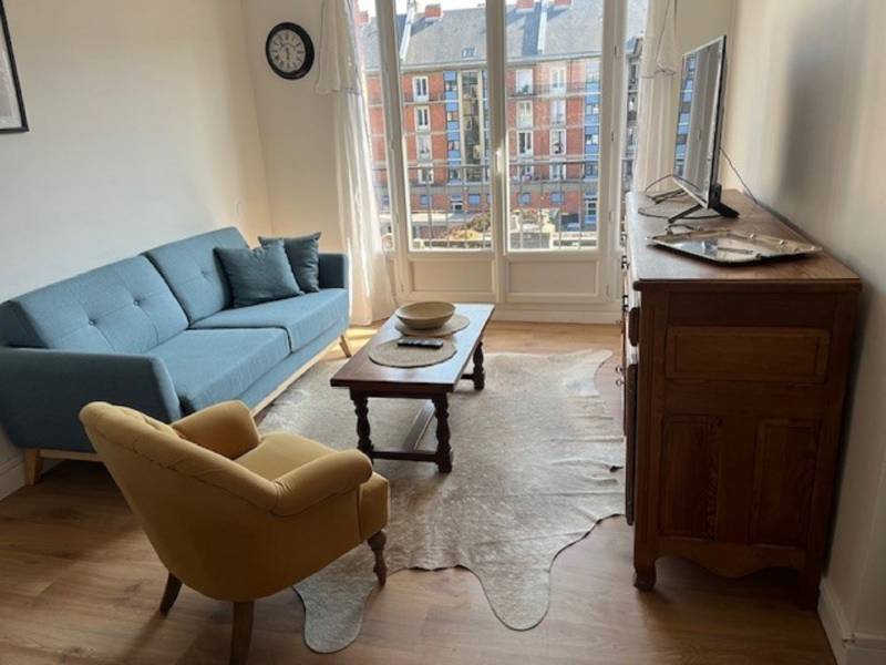 A louer appartement F3 meublé avec balcon à LE HAVRE (76).
